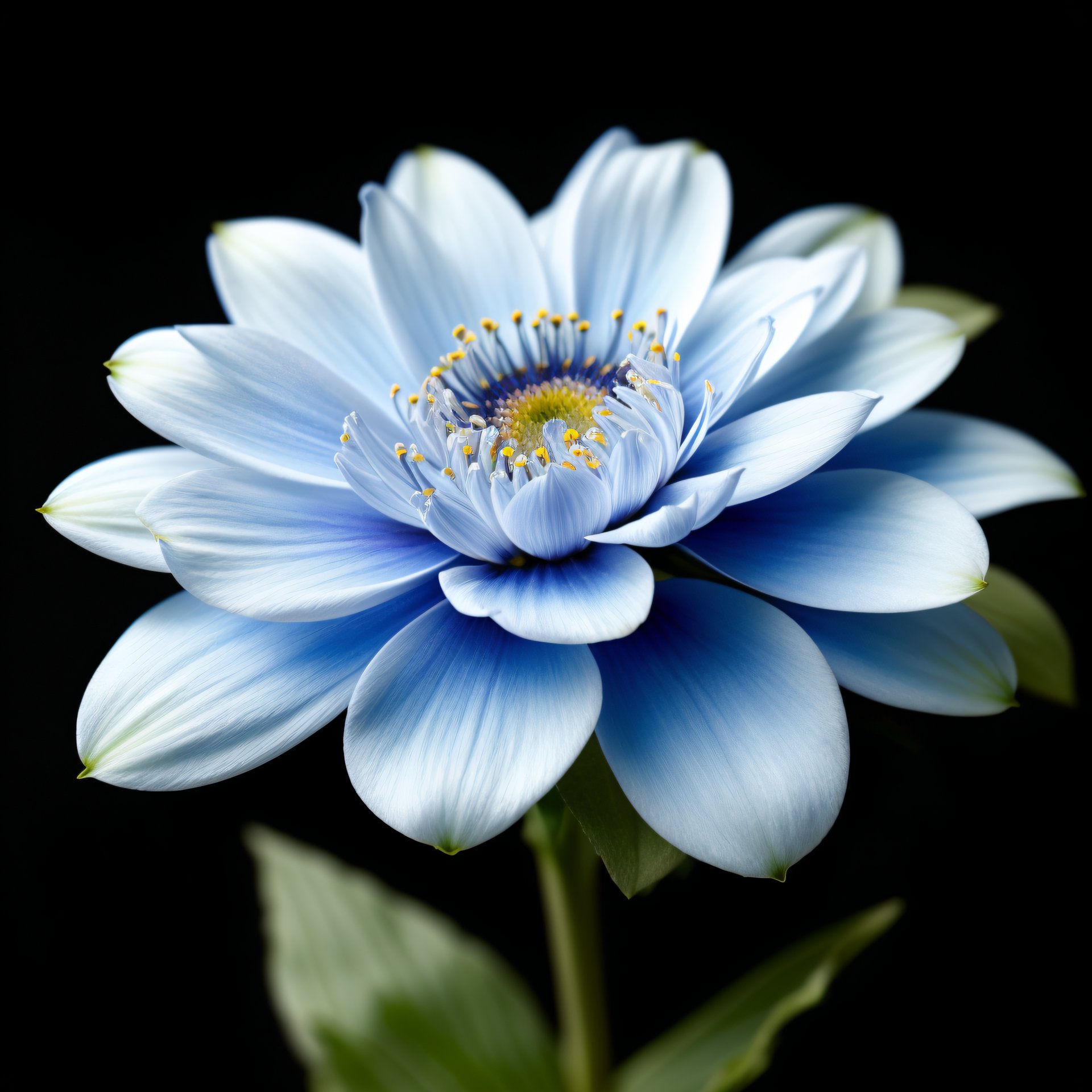 blue flowers bouquet