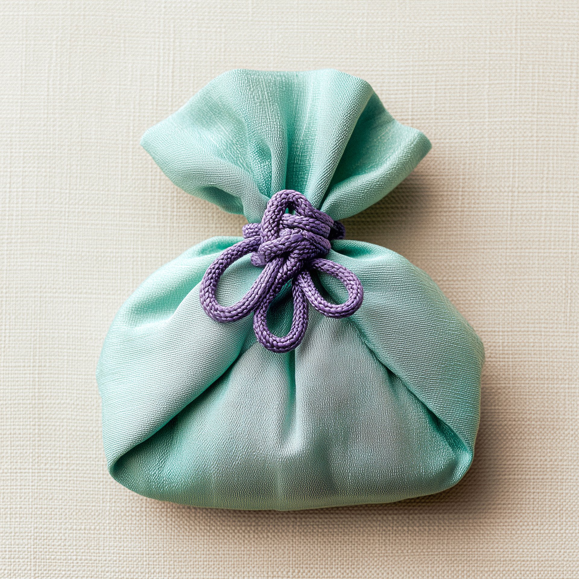 Mint Silk Pouch