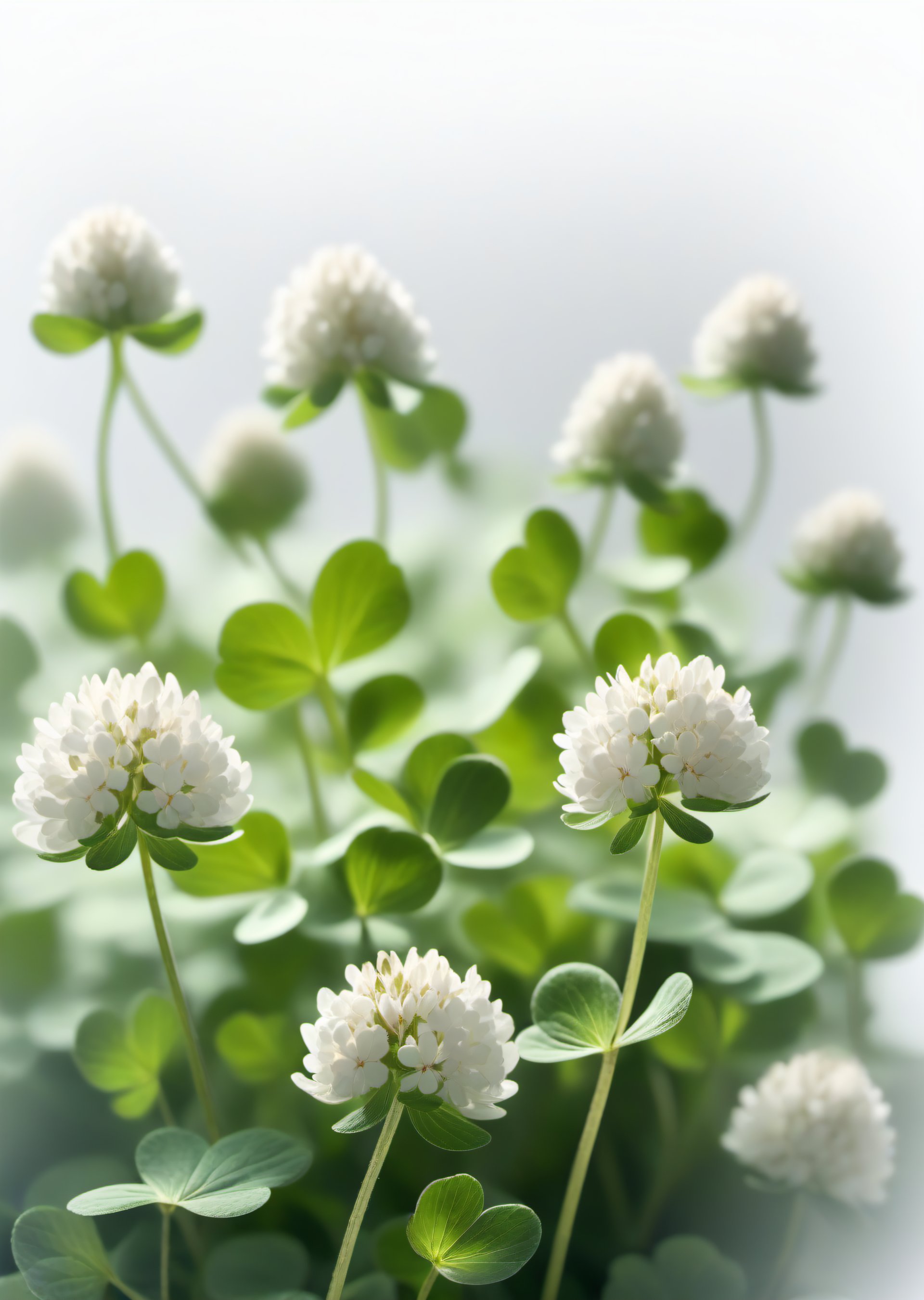 clover and flower