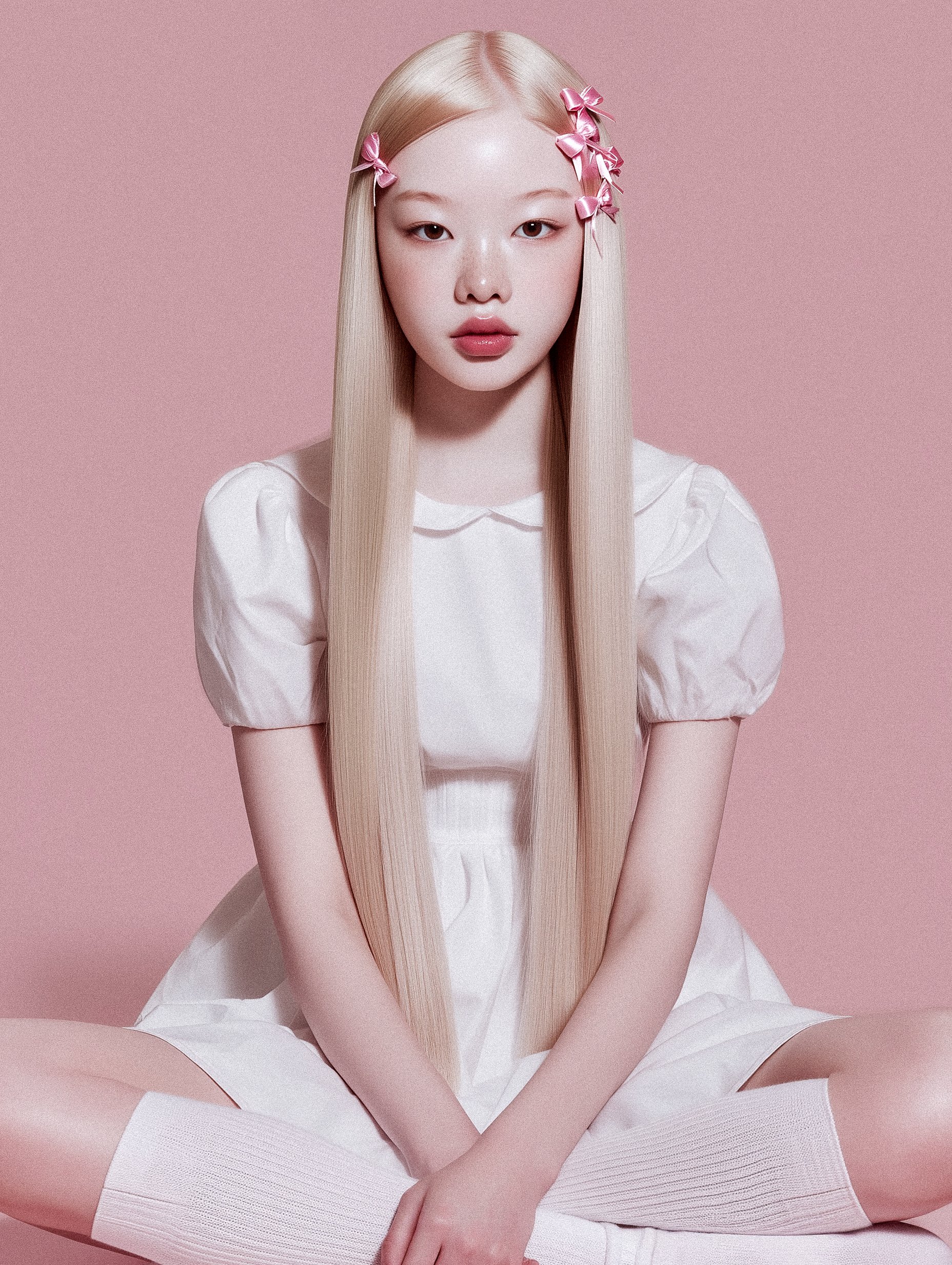 Doll-like Fashion Portrait