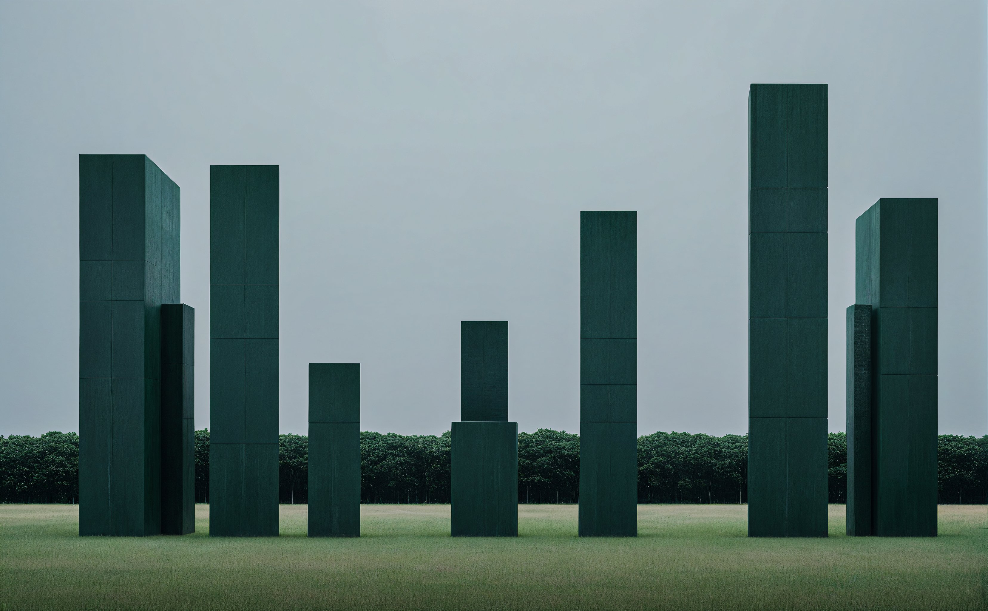 dark long square building image, Stable Diffusion See the prompts and ...