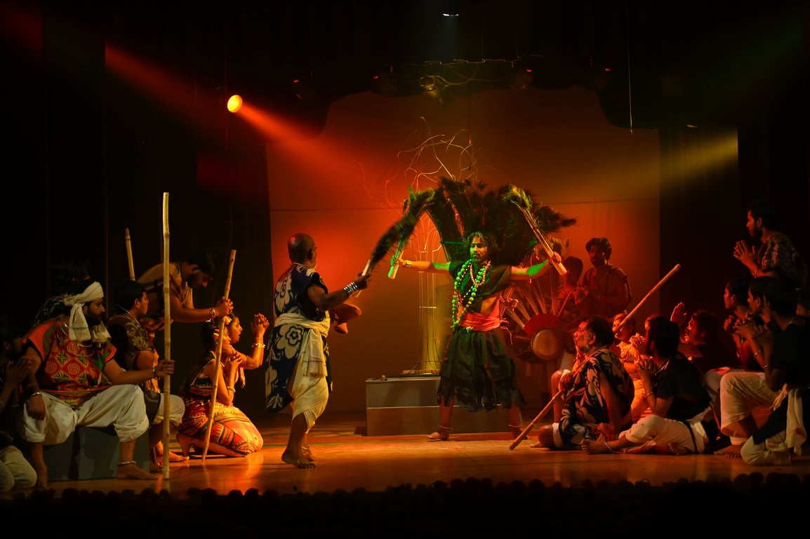 theatre drama underway