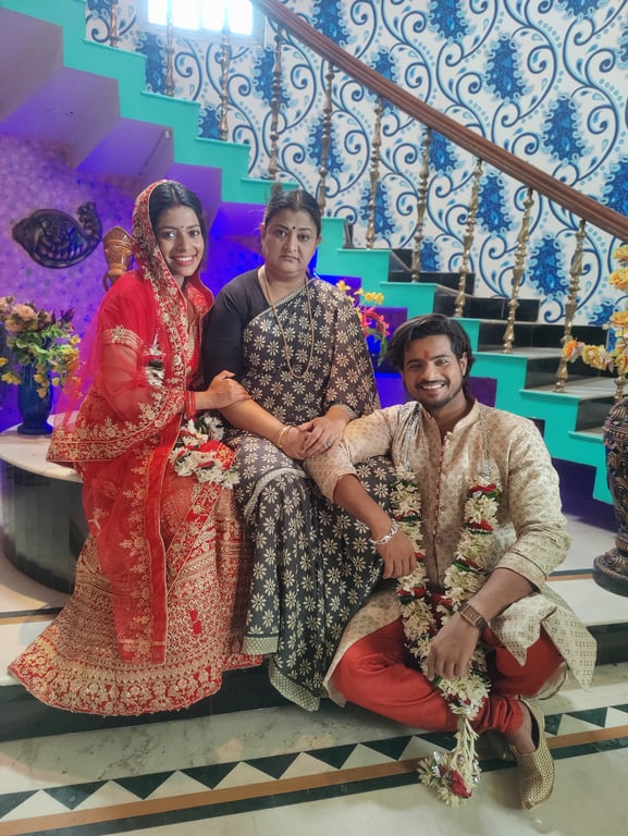 Usasi Mishra with Arjya