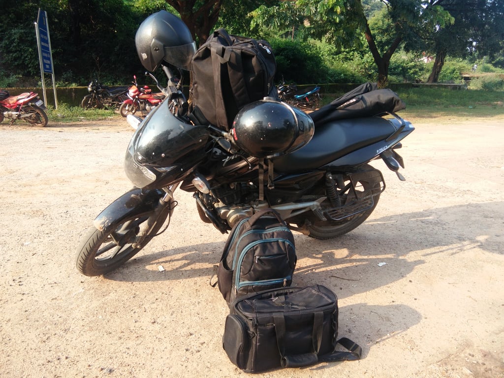 Rajat's bike