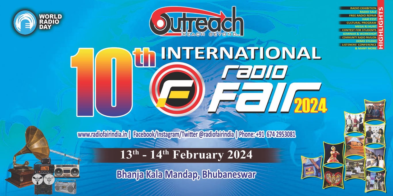 10th International Radio Fair Poster