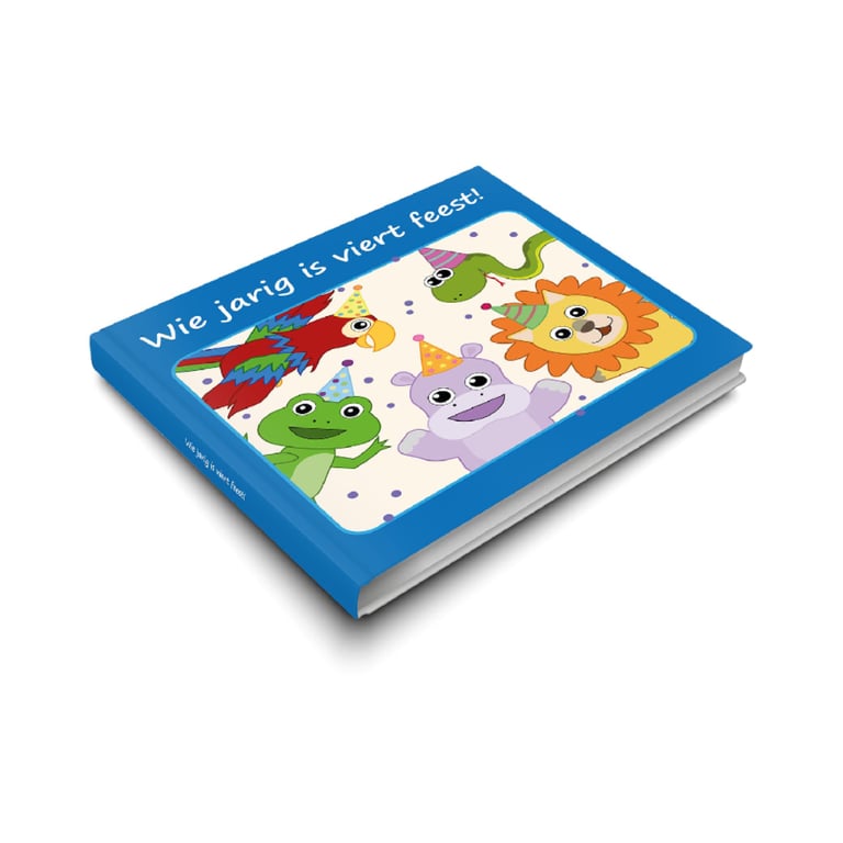 Boek | Wie Jarig Is Viert Feest Prentenboek - Montessori Product
