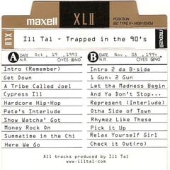 Ill Tal - Trapped In The 90's