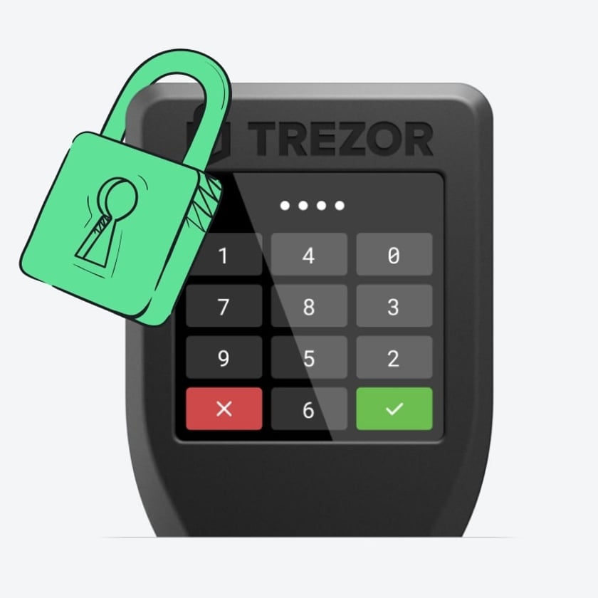 Confirm wallet access by touch