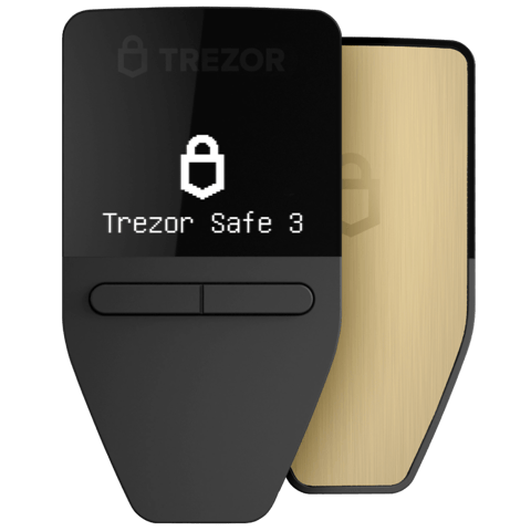 Trezor Safe 3 - Solar Gold