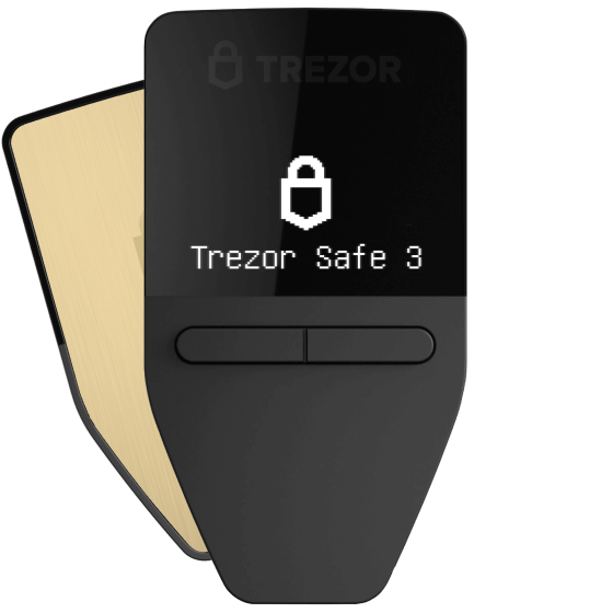 Trezor Safe 3 - Solar Gold