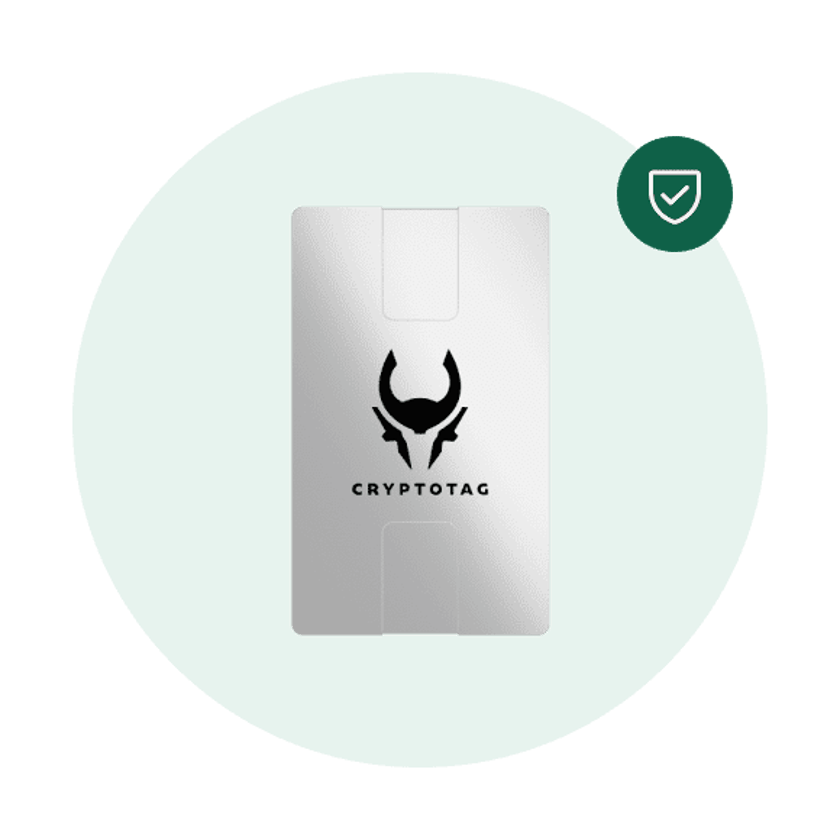 Trezor Hardware Wallet Accessories | Cryptotag Zeus