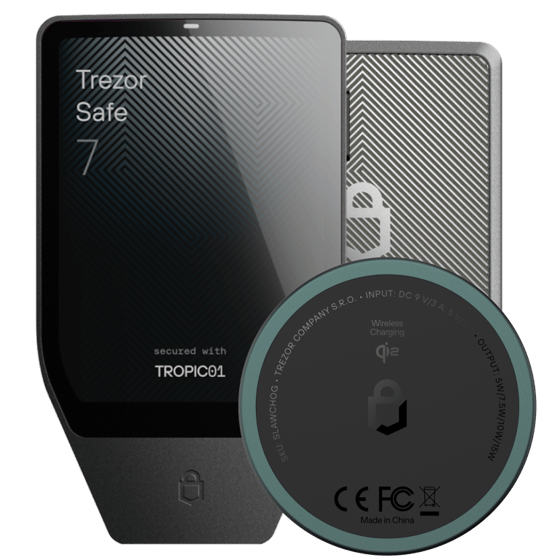 Trezor Safe 7 - Charcoal Black