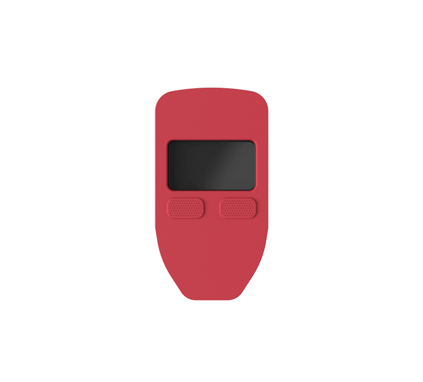Glove For Trezor Model One - Red