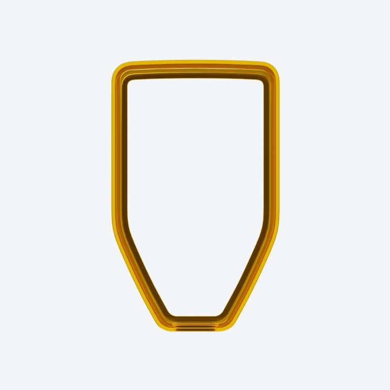 Bumper for Trezor Safe 5 - Clear Orange