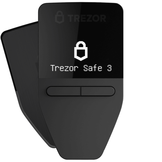 Trezor Safe 3 - Cosmic Black