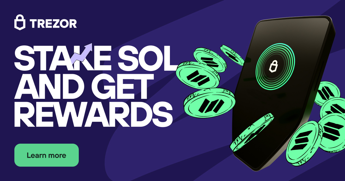 Solana Staking with Trezor Suite | Secure, Easy SOL Staking | Trezor