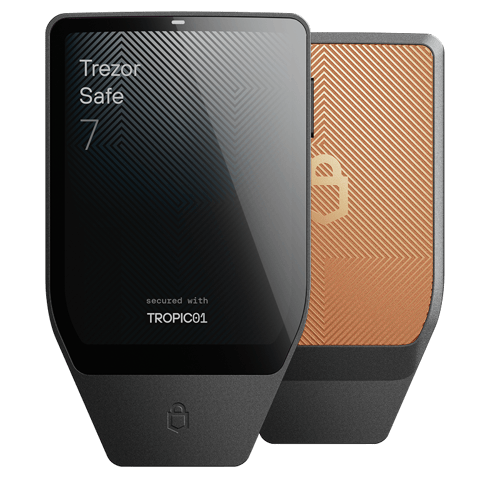 Trezor Safe 7 pour Bitcoin uniquement