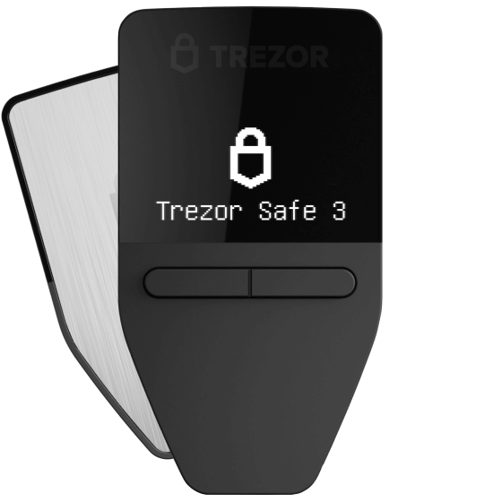 Trezor Safe 3 - Stellar Silver