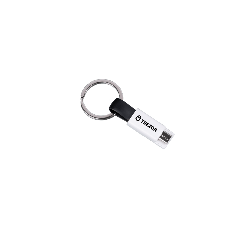 Micro-USB to USB-A Magnetic Keyring