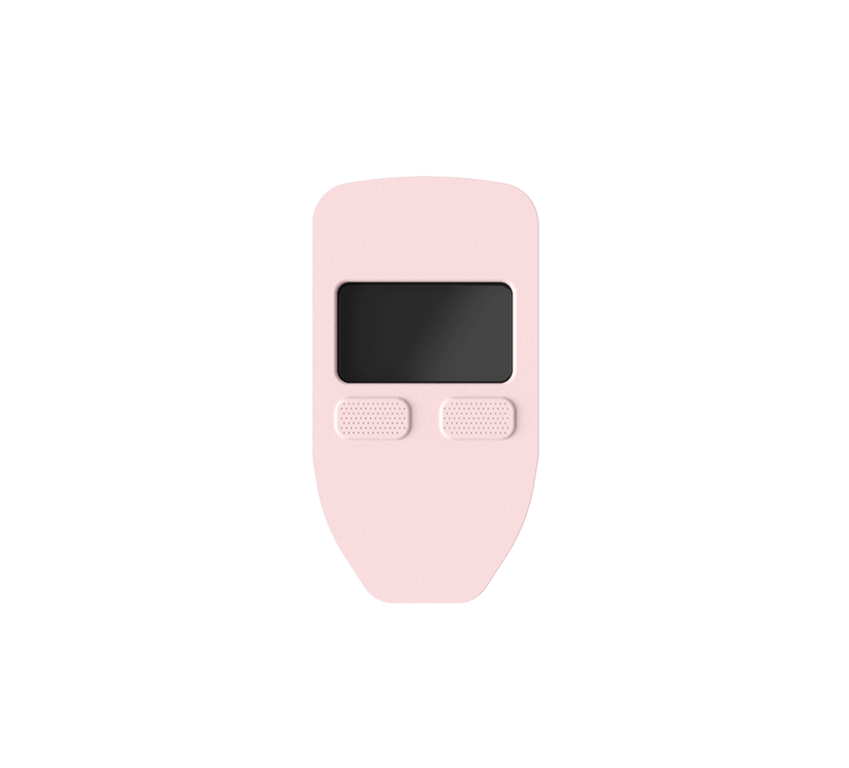 Glove For Trezor Model One - Pink