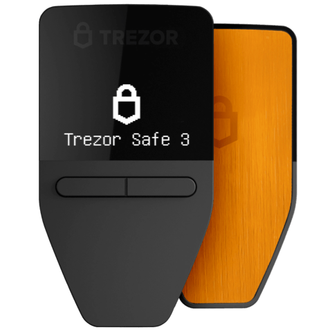 Trezor Safe 3 pour Bitcoin uniquement