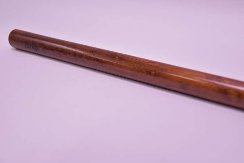 Píšťalka koncovka "G" malá, dĺžka: 40-44cm, vŕtanie: Ø15, zdobenie: Orechový lesk 2