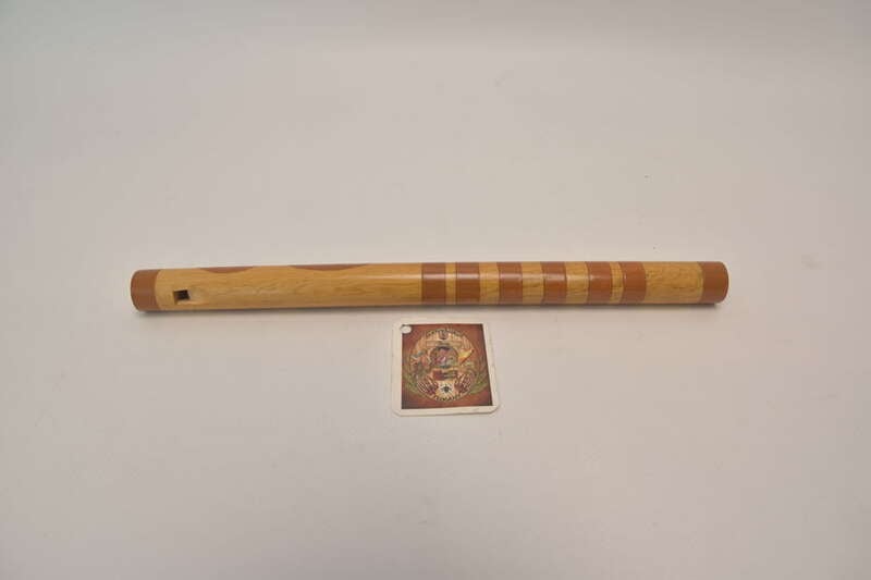 Píšťalka šesťdierková "A", dĺžka: 36-40cm, vŕtanie: Ø13, zdobenie:  Ornamentový lesk 2