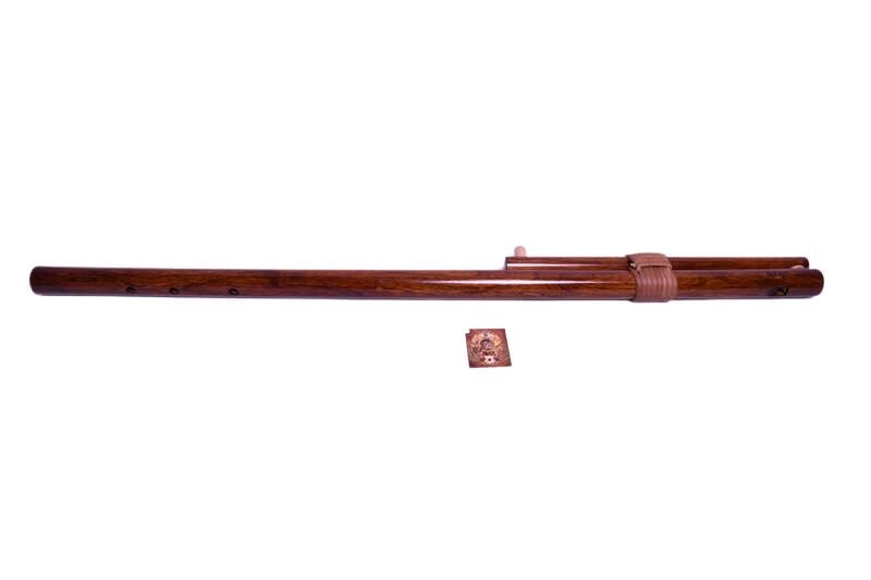 Fujara "G" veľká, dĺžka: 170-175cm, vŕtanie: Ø30, zdobenie: Orechový lesk 2