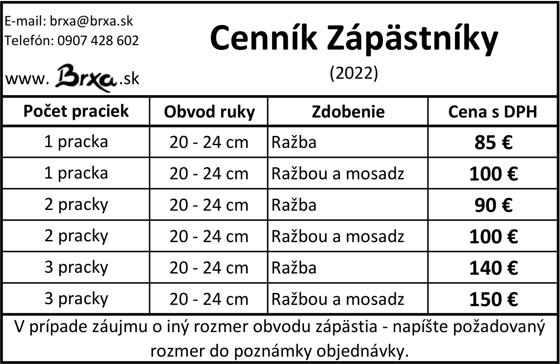 Cenník