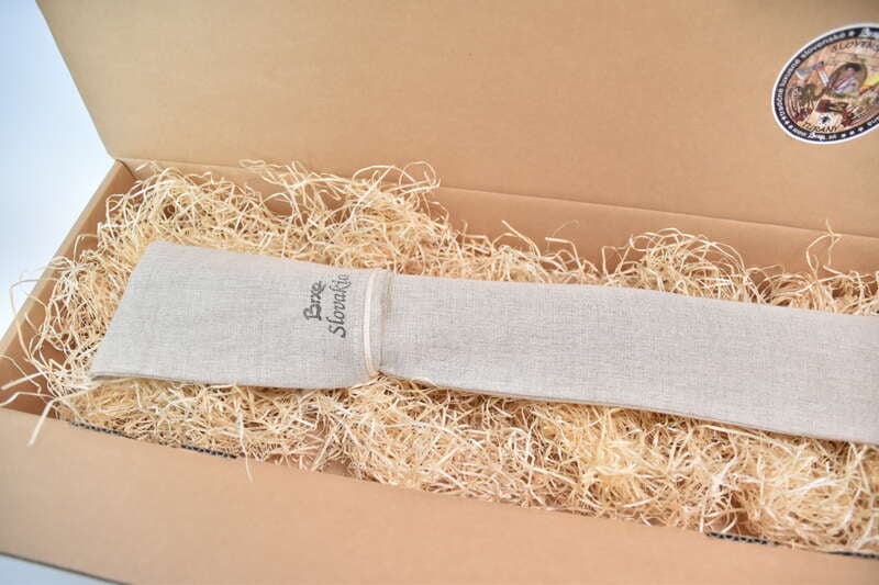 Fujara "A" malá, dĺžka: 75-80cm, vŕtanie: Ø18, zdobenie: Orechový lesk 6