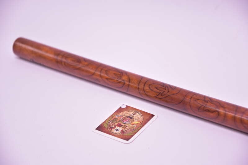 Píšťalka koncovka "H", dĺžka: 67-73cm, vŕtanie: Ø16, zdobenie: Polornament lesk 4