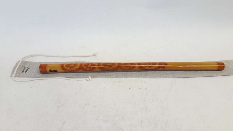 Píšťalka koncovka "F", dĺžka: 46-50cm, vŕtanie: Ø15, zdobenie: Ornament lesk