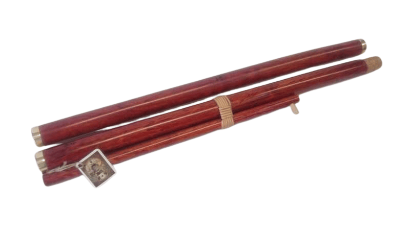 Fujara "H" skladacia, dĺžka: 135-140cm, vŕtanie: Ø26, zdobenie: Orechový lesk 2