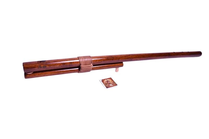 Fujara "A" veľká, dĺžka: 151-156cm, vŕtanie: Ø28, zdobenie: Orechový lesk 4
