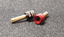 Das Speed 24K Low Profile 2 mm LiPo Plugs with ± Tabs — 1 Pair (DAS-0008) thumbnail 4