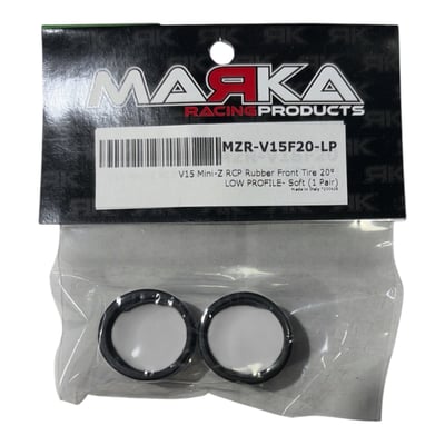 Marka Racing V15 RCP Front Tire LP 20° Soft (2 pcs)