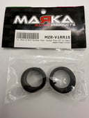 Marka Racing V1 RCP Rubber Rear Radial Tire 15° Medium (1 Pair) thumbnail 2