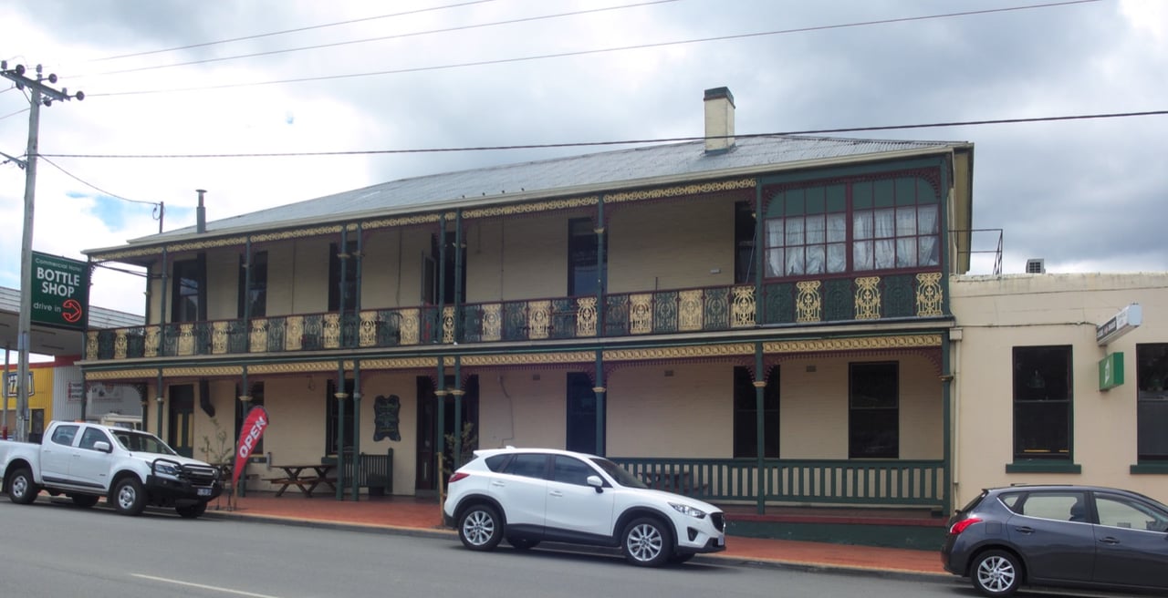 Commercial Hotel in Cygnet, Tasmania