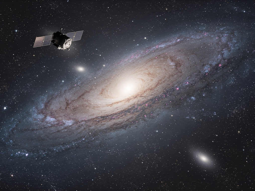 Hubble odhaluje skryté dějiny Andromedy: co z nich plyne