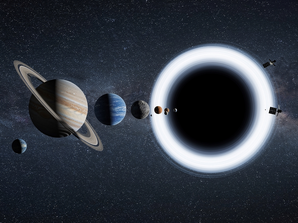 Sgr A* v centru Mléčné dráhy se rozměrově vejde do oběžné dráhy Venuše