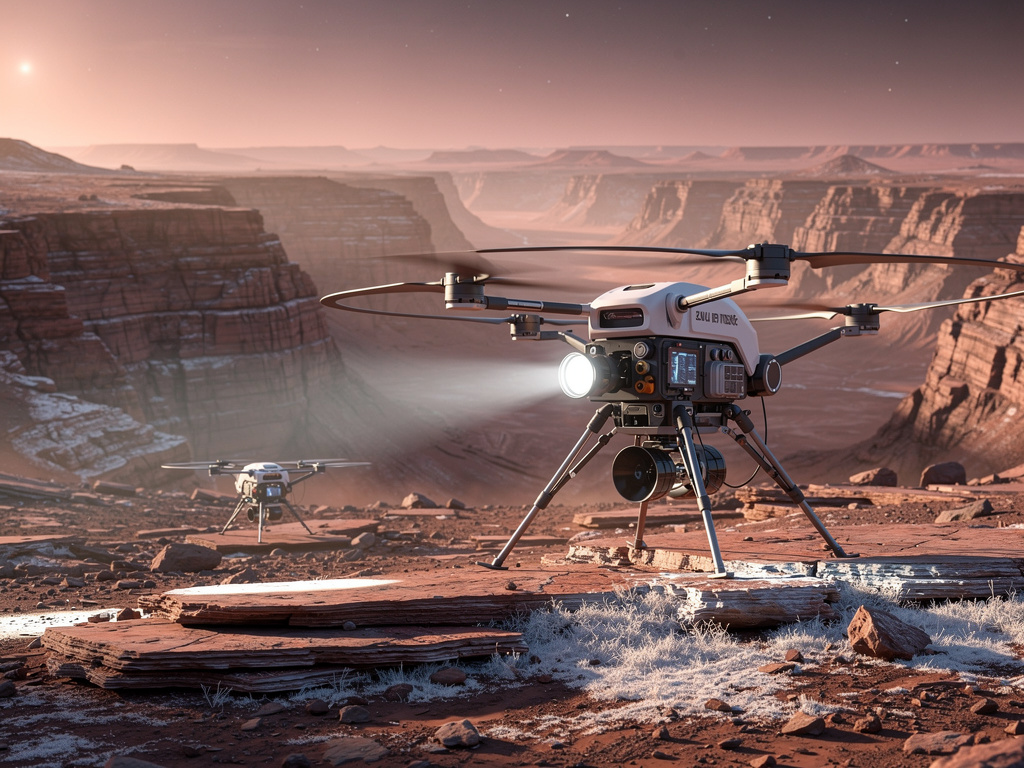 Nighthawk: větší a chytřejší vrtulník pro Mars a vodu