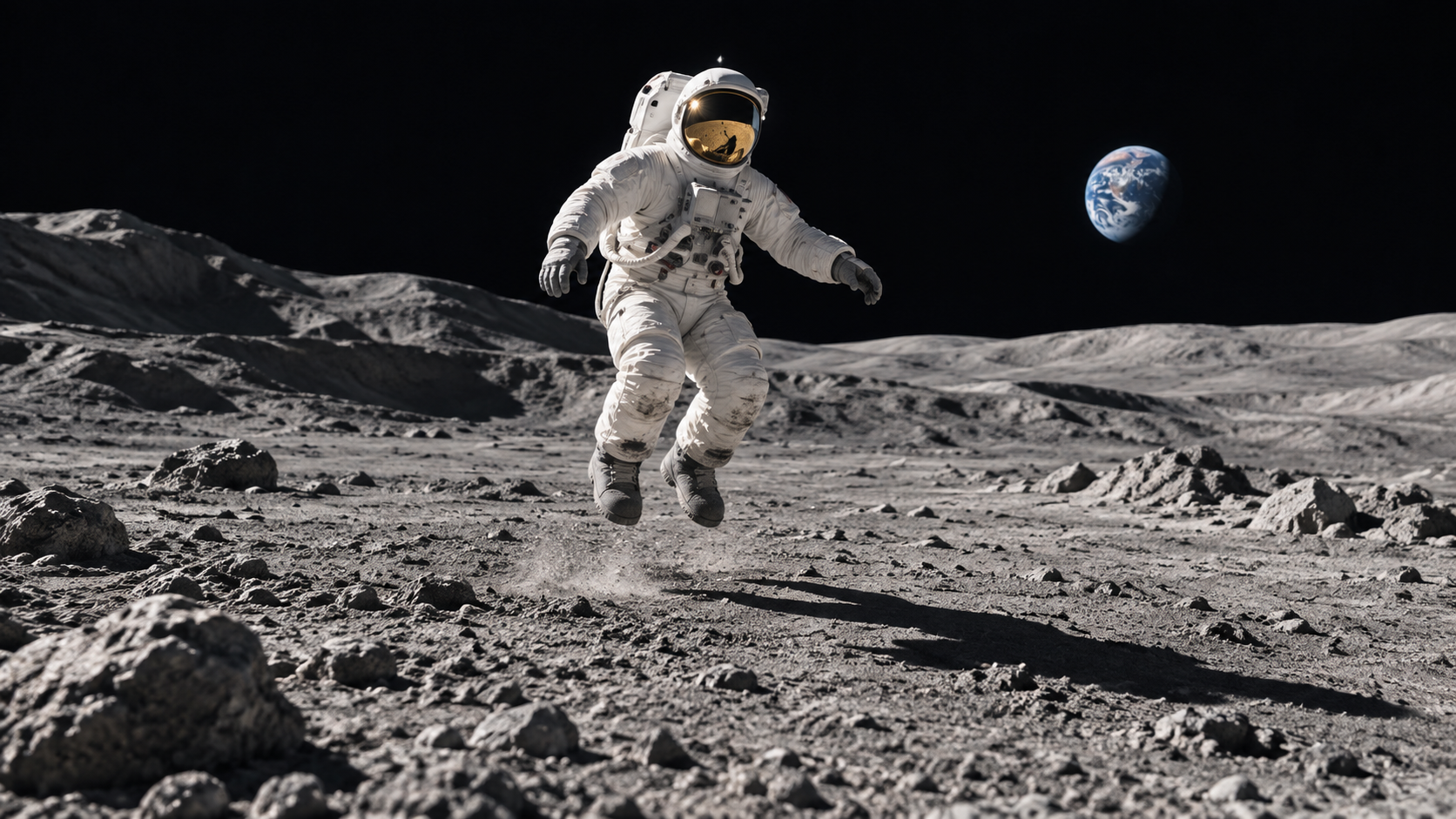 Gravitace na Měsíci: kolik byste vážili a proč je slabší