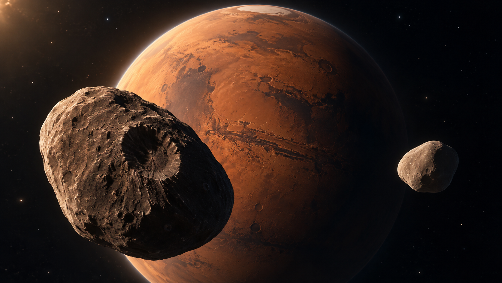 Kolik měsíců má Mars? Phobos a Deimos zblízka