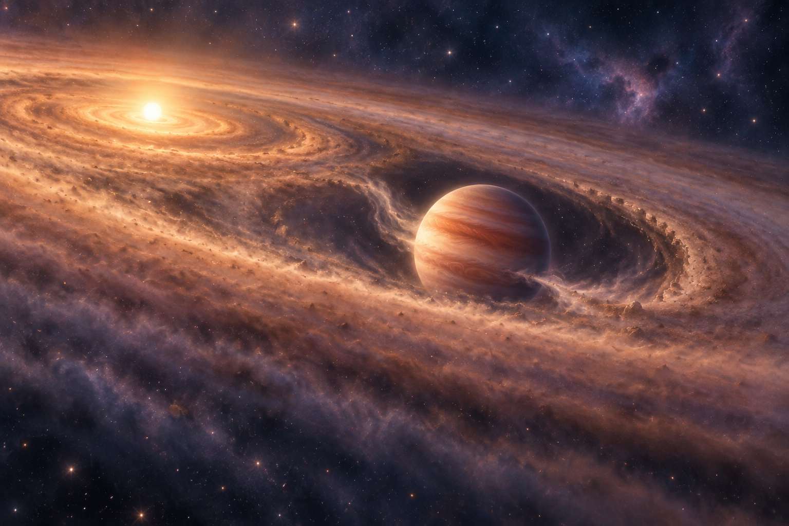 Astronomové potvrdili mladou planetu Elias 2-24 b. Stále ještě roste