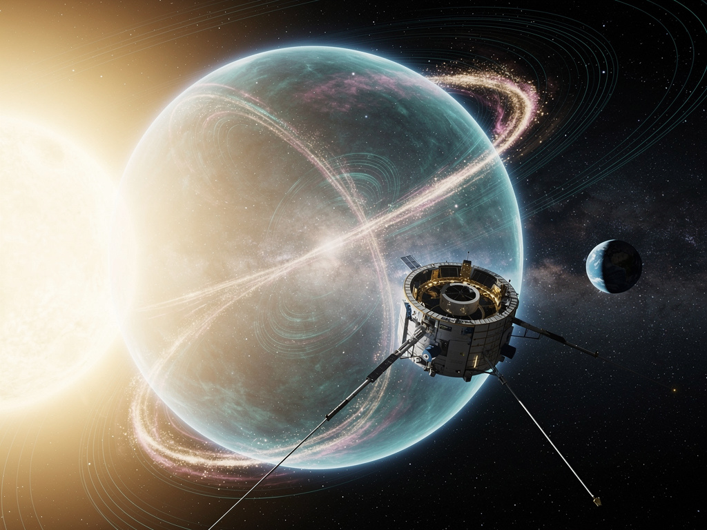 IMAP: NASA odhaluje tvar heliosféry z L1 – štít Země