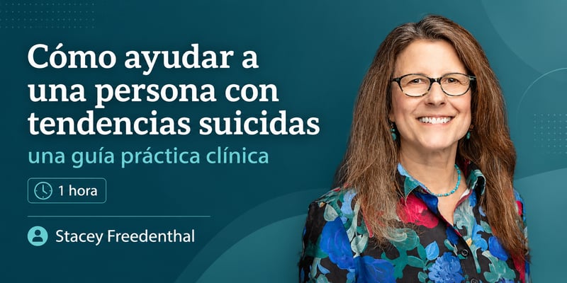 Cómo ayudar a una persona con tendencias suicidas: una guía práctica clínica