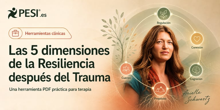 Las 5 dimensiones de la Resiliencia después del Trauma: una herramienta PDF práctica para terapia