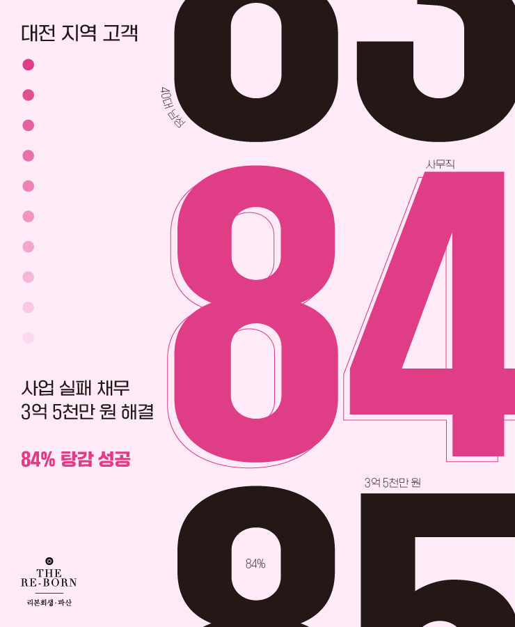 사업 실패로 불어난 채무
대출 돌려막기