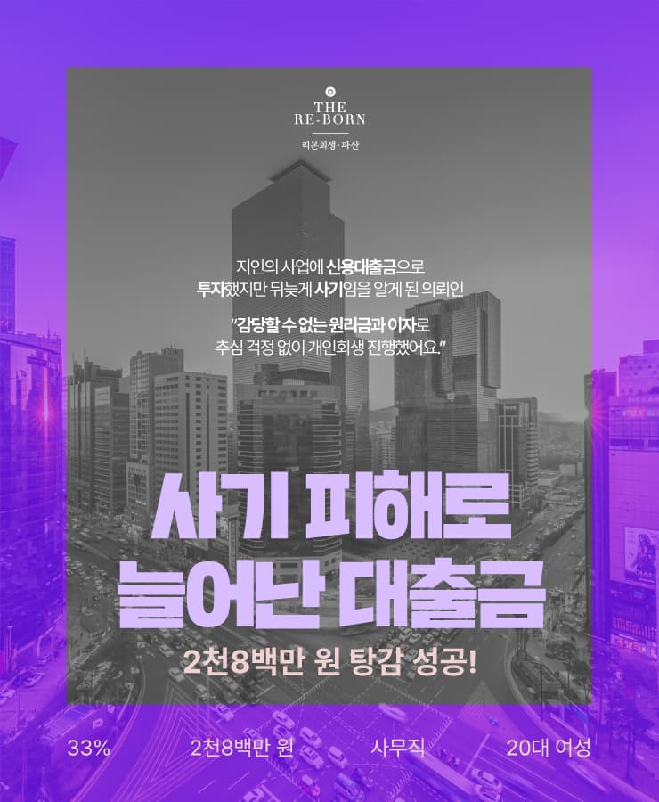 사업 투자 사기
투자 대출금