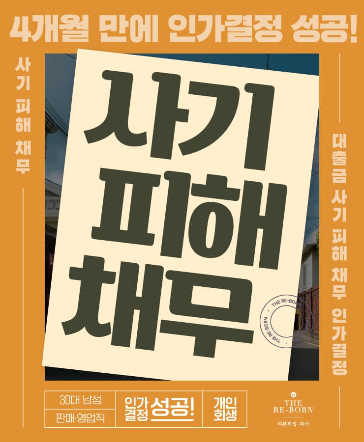 빌려준 대출금
사기 피해 채무